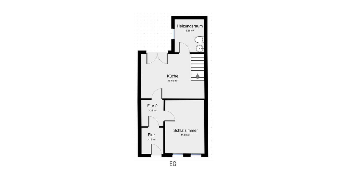 Reihenhaus Warin - 3 Zimmer, 82 m&sup2;, 680&euro; | Angebot:26223906