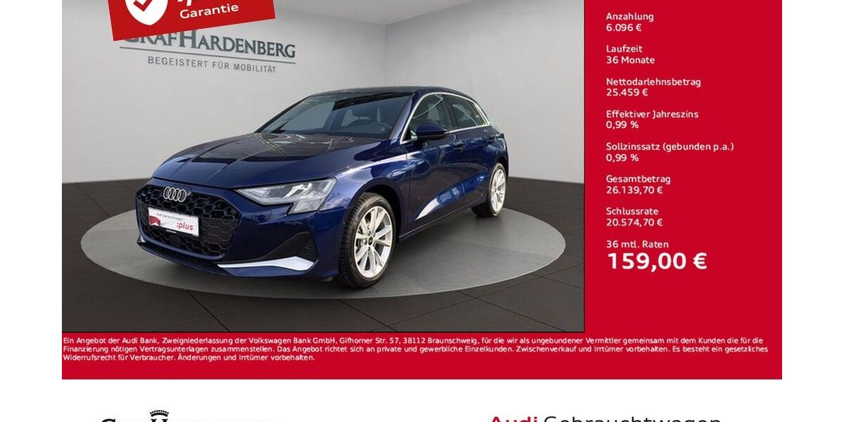 Audi A3 27.100 km 31.555 &euro; Lahr 77933