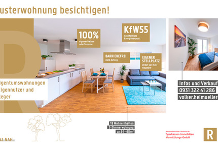 Musterwohnung besichtigen am Sonntag 11.01.2026 . 13 - 15 Uhr 2 zimmer