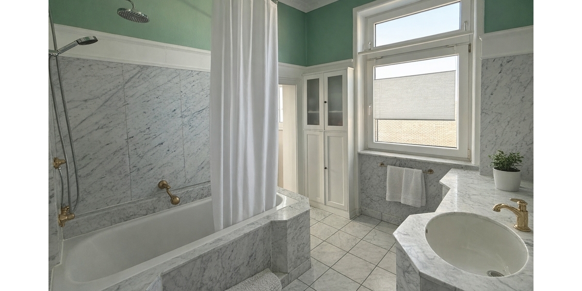 Beste Lage Frankfurt-Nordend: Sanierte 4-Zimmer-Altbauwohnung - Etagenwohnung Frankfurt am Main Nordend West | Angebot:25509677