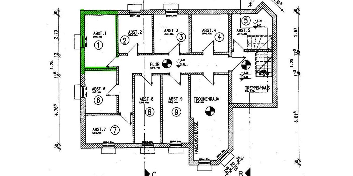Erdgeschoßwohnung Rastede - 3 Zimmer, 75 m&sup2;, 269.000&euro; | Angebot:27297323