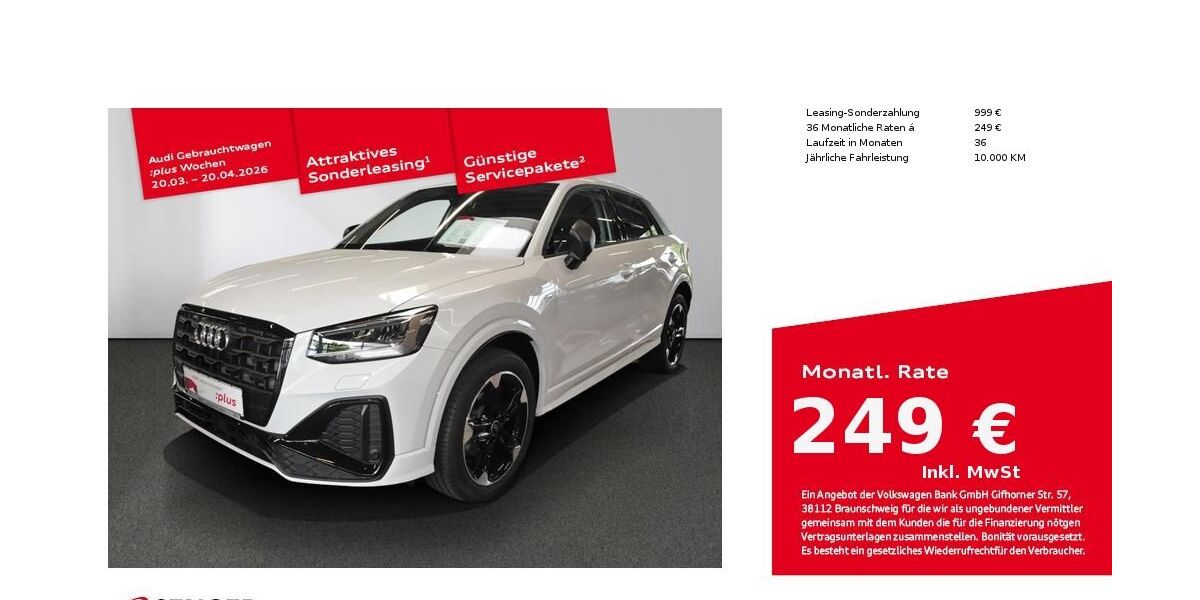 Audi Q2 6.200 km 27.950 &euro; Lübeck 23556
