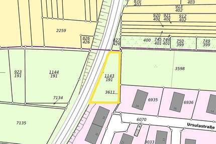 Grundstück zu verkaufen in Brühl 59.000 € 924.01 m² zimmer