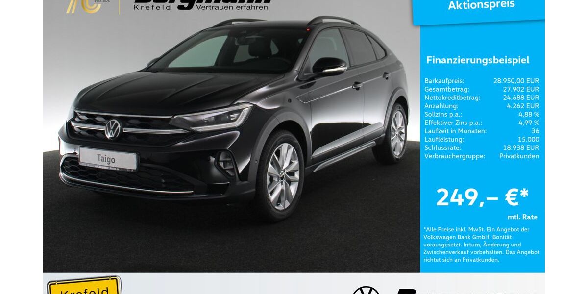 VW Taigo 5.000 km 28.450 &euro; Krefeld 47803