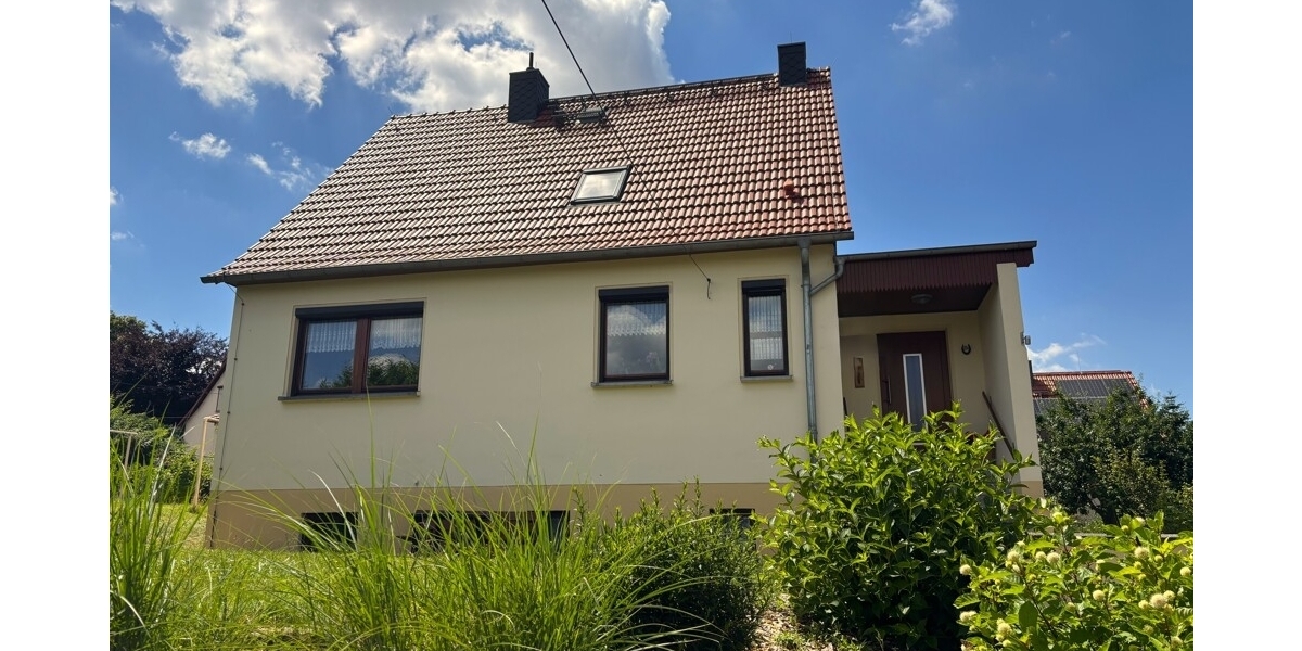 Großzügiges und idyllisch gelegenes Wohlfühlzuhause mit Wintergarten und großem Grundstück - Einfamilienhaus Klipphausen | Angebot:26990002