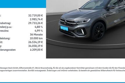 VW T-Roc 19.788 km 31.899 &euro; Mühlhausen/Thüringen 99974