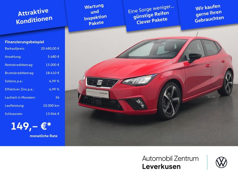 Seat Ibiza 4.979 km 18.980 € Leverkusen 51379