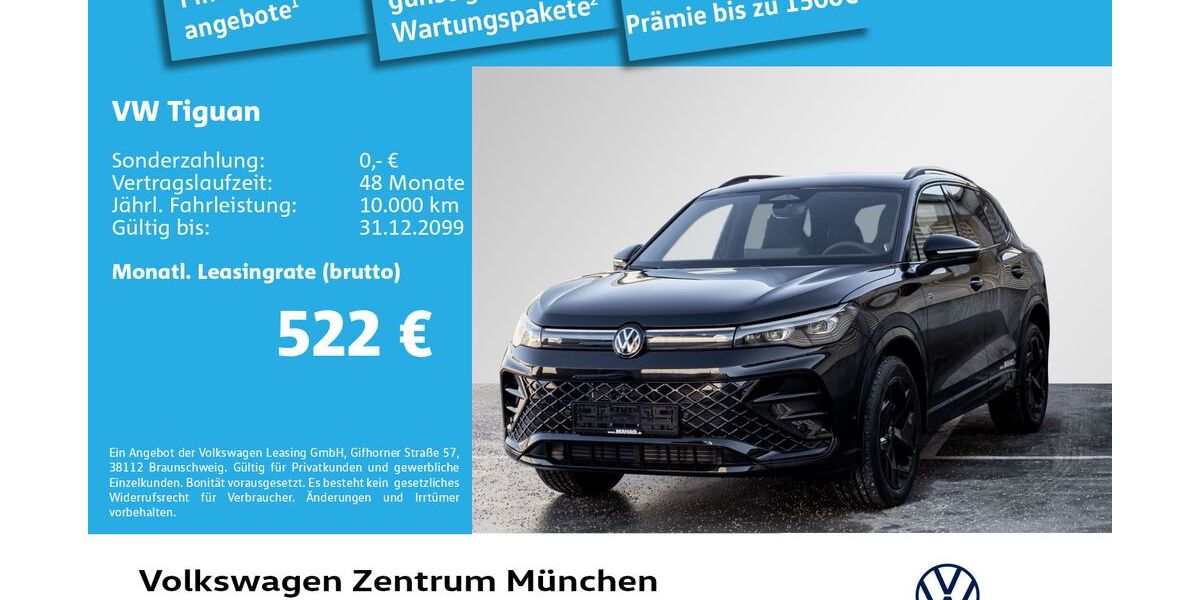 VW Tiguan 3.000 km 45.490 &euro; München 80687