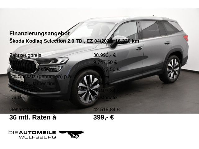 Skoda Kodiaq 16.400 km 37.490 &euro; Wolfsburg 38440