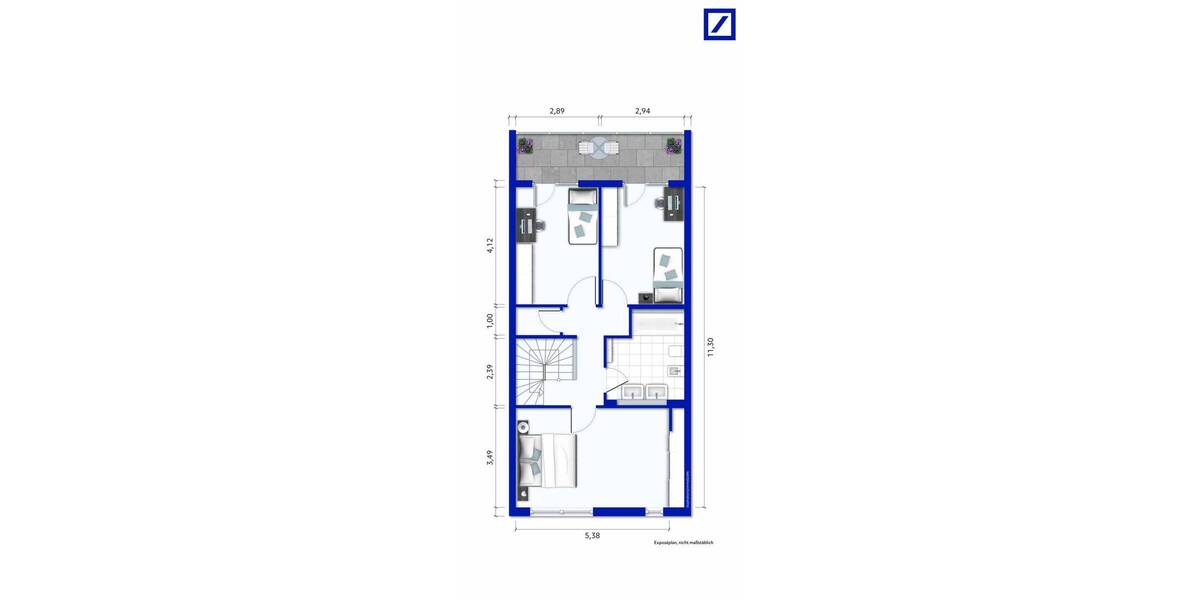 Reihenmittelhaus Burscheid Hilgen - 5 Zimmer, 178 m&sup2;, 389.000&euro; | Angebot:26093590