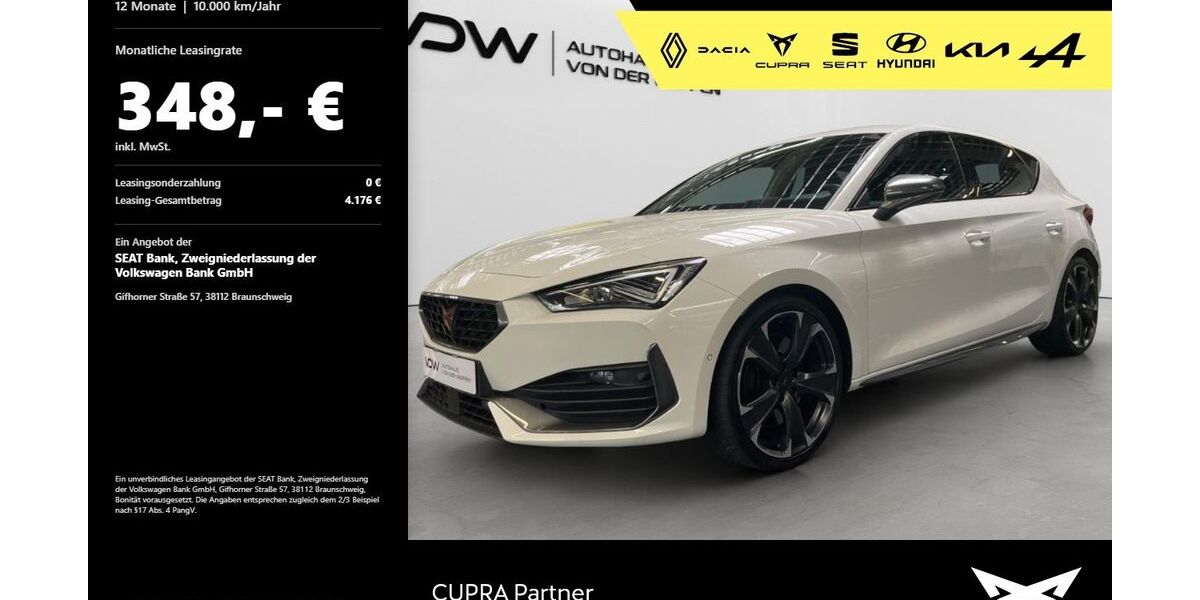 Cupra Leon 30.950 km 30.480 &euro; Heilbronn 74076