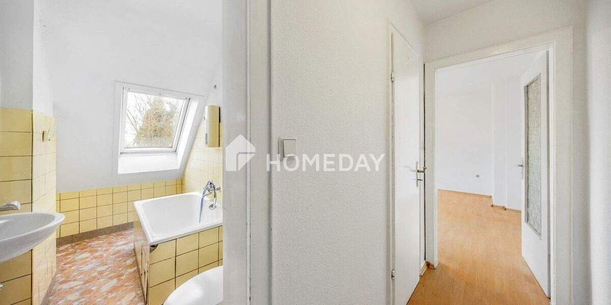 Kompakte Dachgeschosswohnung mit Weitblick 2 zimmer