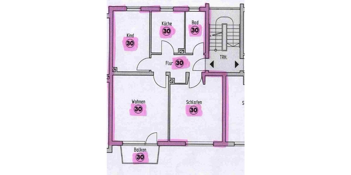 Etagenwohnung Amberg - 3 Zimmer, 65 m&sup2;, 179.000&euro; | Angebot:26564113