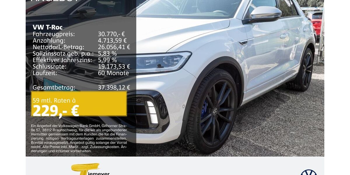 VW T-Roc 45.000 km 29.980 &euro; Bochum 44892