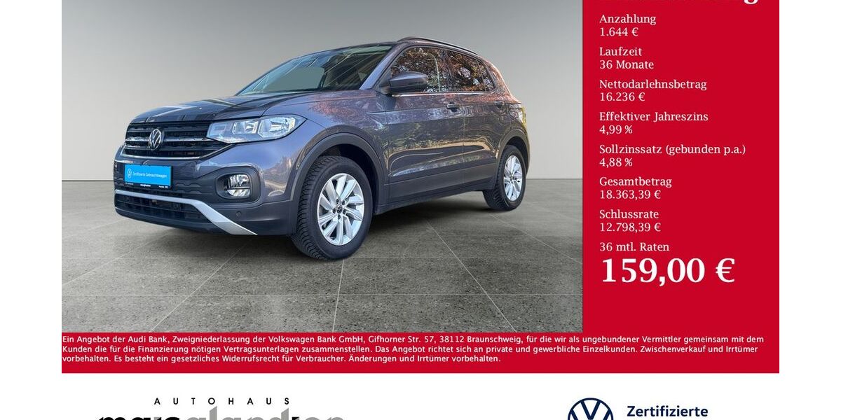VW T-Cross 25.759 km 17.880 &euro; Pronsfeld 54597