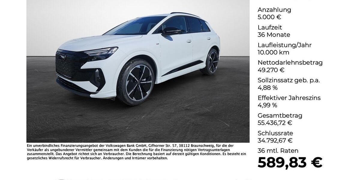 Audi Q4 e-tron 22.052 km 51.930 &euro; Osnabrück 49080