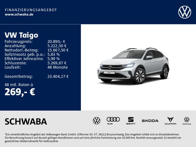 VW Taigo 33.200 km 20.890 &euro; Gersthofen 86368