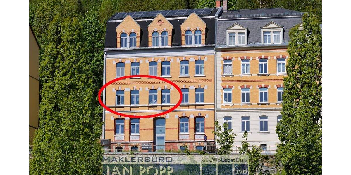 Etagenwohnung Greiz - 3 Zimmer, 68 m&sup2;, 517&euro; | Angebot:26616935