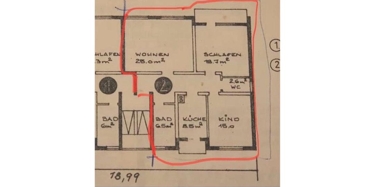 Hochparterre Pforzheim - 3.5 Zimmer, 90 m&sup2;, 335.000&euro; | Angebot:25516779
