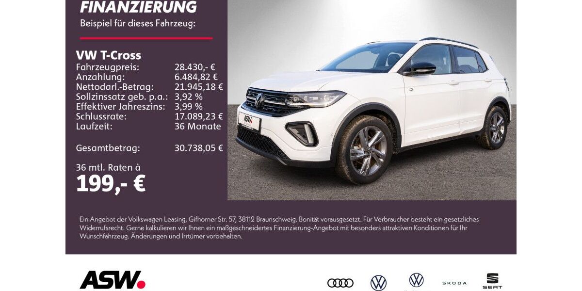 VW T-Cross 27.000 km 28.430 &euro; Weinsberg 74189