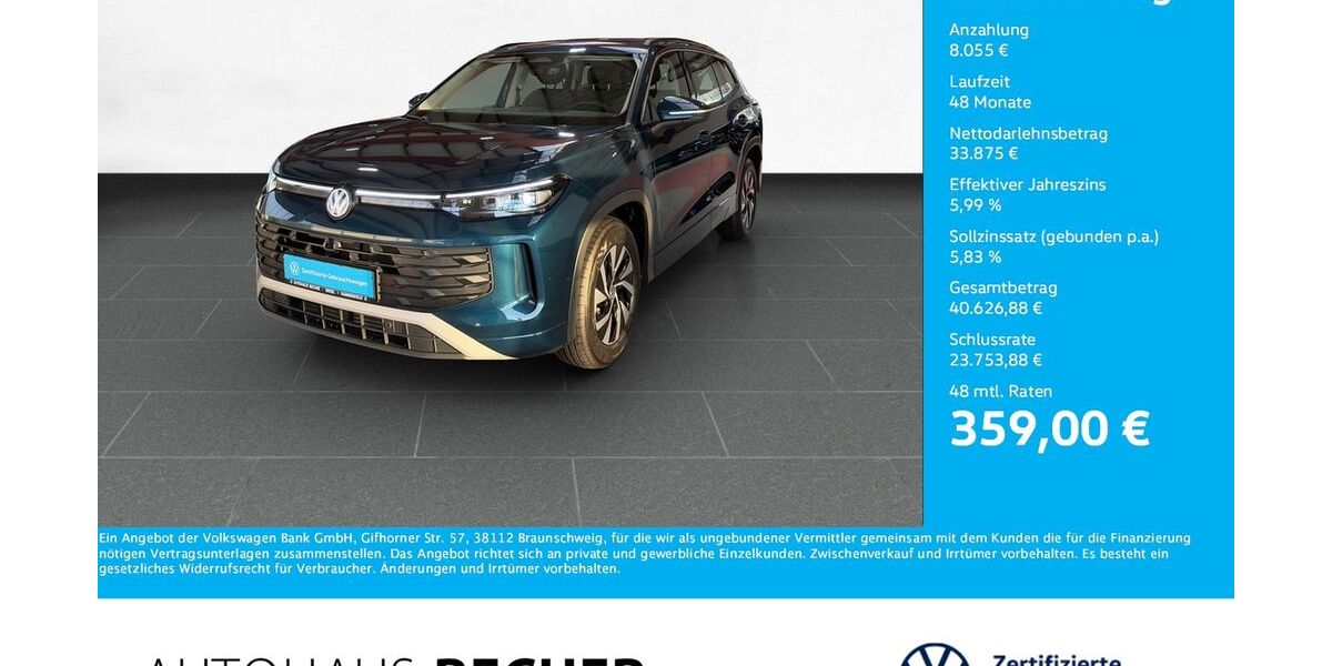 VW Tayron 10.206 km 41.930 &euro; Wesel 46485