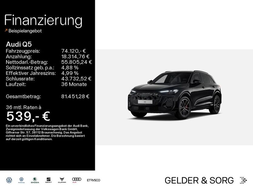 Audi Q5 3.000 km 74.120 € Haßfurt 97437