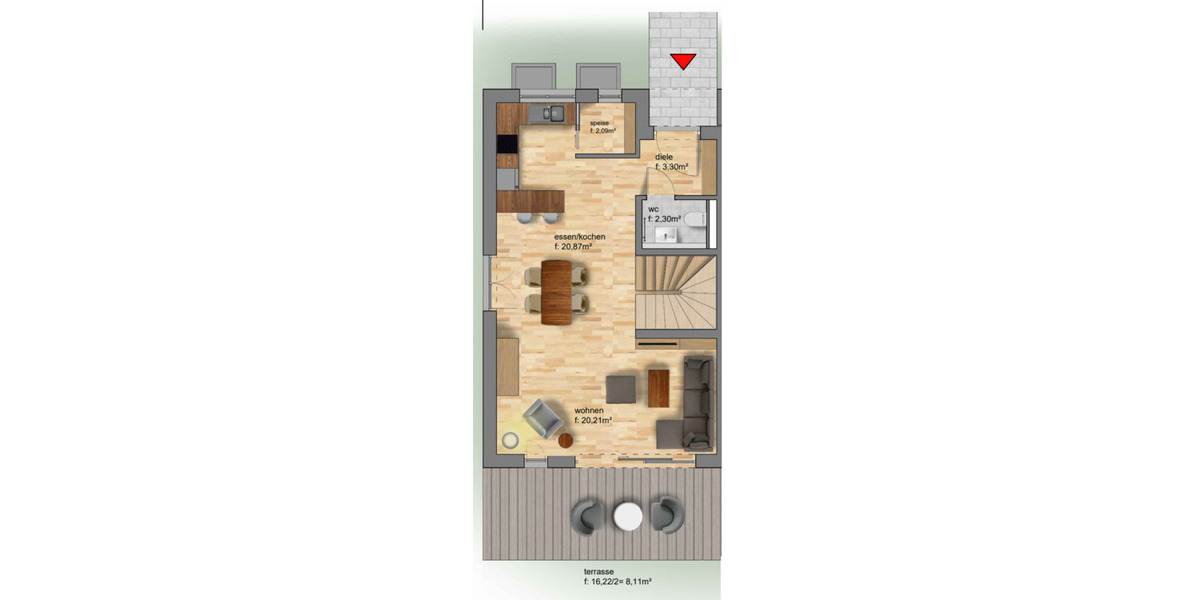 Reihenendhaus Poing - 5 Zimmer, 1.225.000&euro; | Angebot:24683042