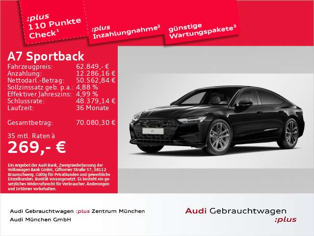 Audi A7 21.525 km 62.849 &euro; Eching 85386