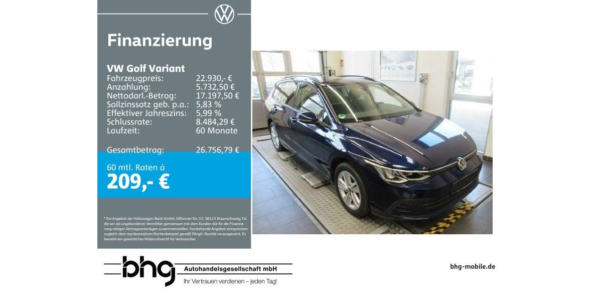 VW Golf 11.838 km 22.930 &euro; Bühl 77815