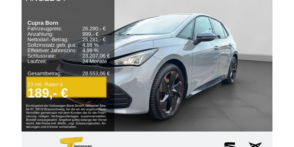 Cupra Born 27.233 km 26.280 &euro; Duisburg 47059