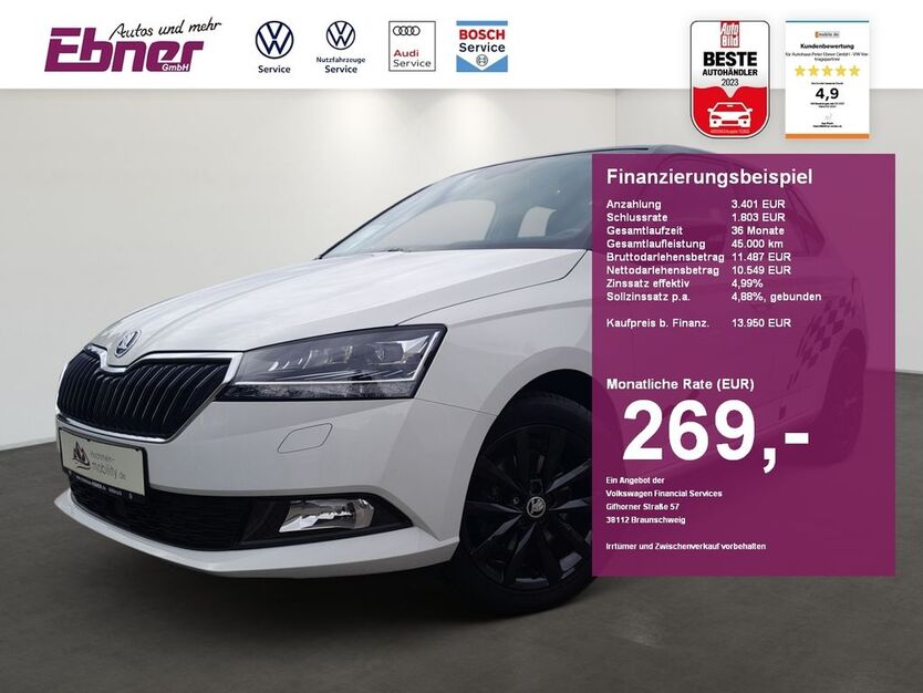 Skoda Fabia 16.200 km 13.950 € Albbruck 79774