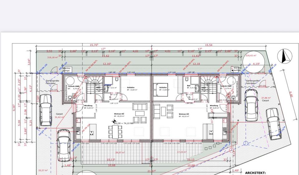 Vermietung Doppelhaushälfte (Lüstringen ) Neubau 5 zimmer