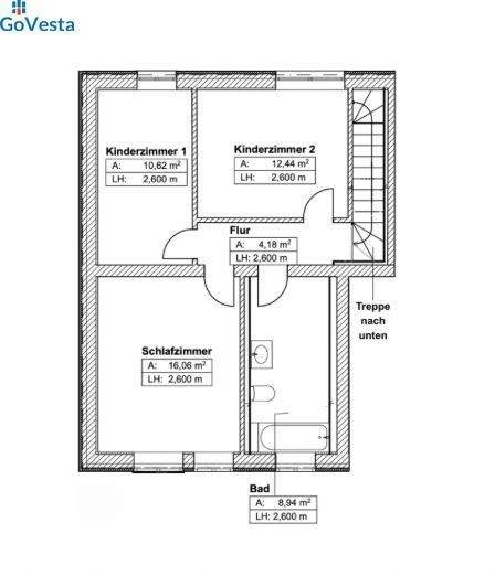 Etagenwohnung Colditz Sermuth - 4 Zimmer, 107 m&sup2;, 321.660&euro; | Angebot:25819894