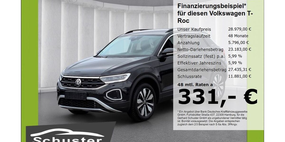 VW T-Roc 25.415 km 28.979 &euro; Ruhstorf 94099