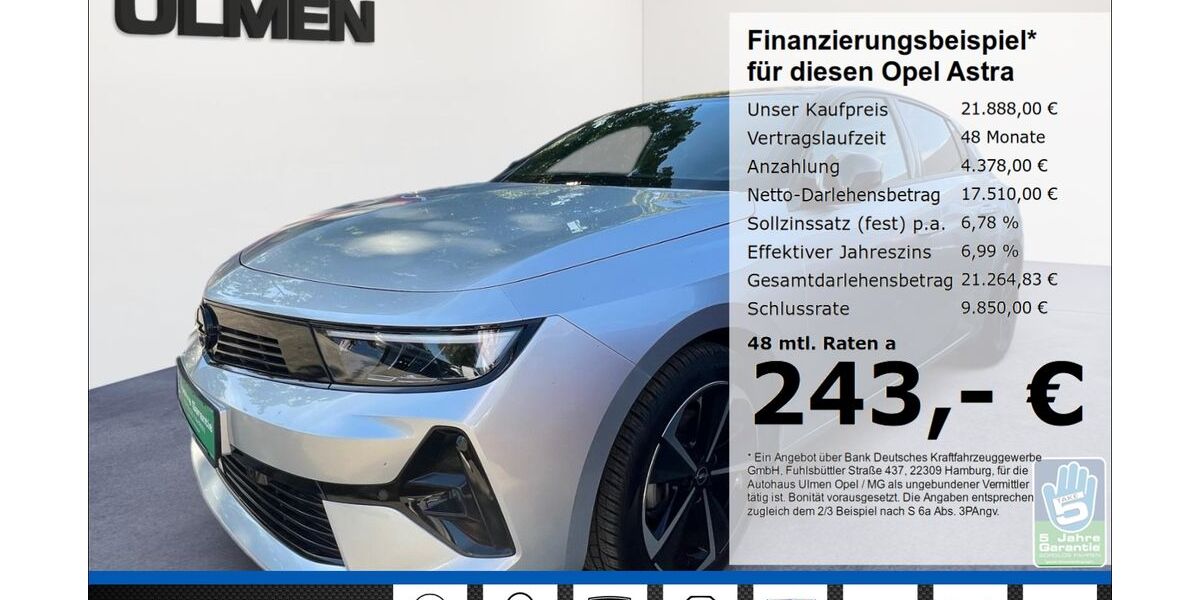 Opel Astra 26.320 km 20.999 &euro; Düsseldorf 40231