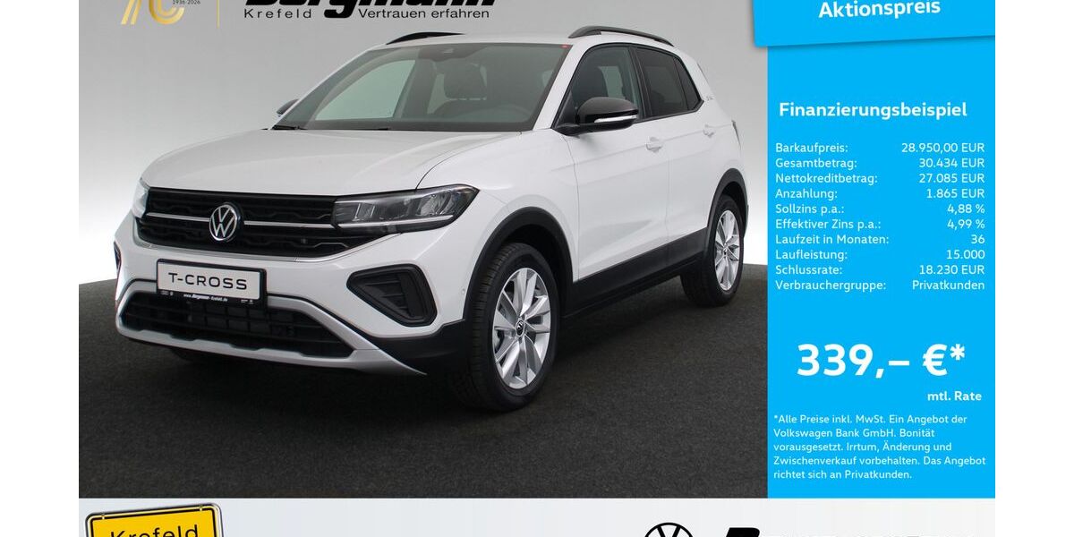VW T-Cross 7.900 km 28.950 &euro; Krefeld 47803