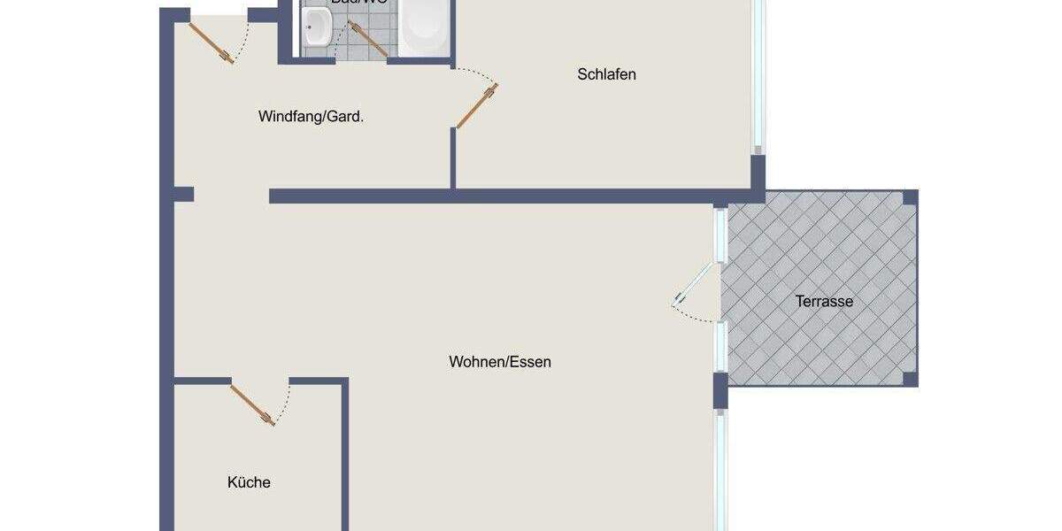 Etagenwohnung Neuenbürg - 2 Zimmer, 68 m&sup2;, 170.000&euro; | Angebot:24860392