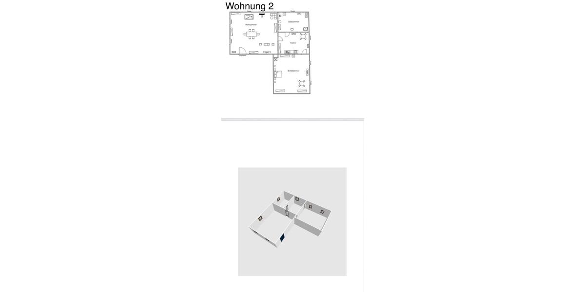 Etagenwohnung Borken (Hessen) - 2 Zimmer, 69 m&sup2;, 580&euro; | Angebot:26170112