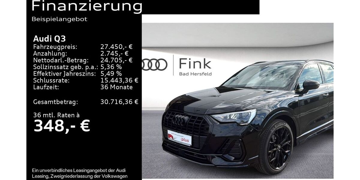 Audi Q3 76.000 km 27.450 &euro; Bad Hersfeld 36251