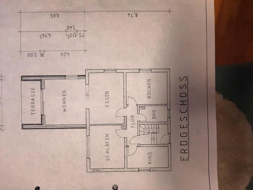 Mietwohnung 3 ZKB, 89 qm, in Wissingen zimmer