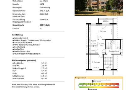 2-Raumwohnung in Ströbitz 2 zimmer