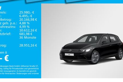 VW Golf 42.945 km 25.980 &euro; München 81825