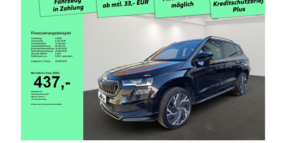 Skoda Karoq 100.920 km 29.999 &euro; Leutkirch 88299