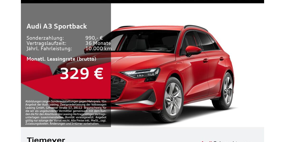 Audi A3 7.603 km 39.770 &euro; Dorsten 46284