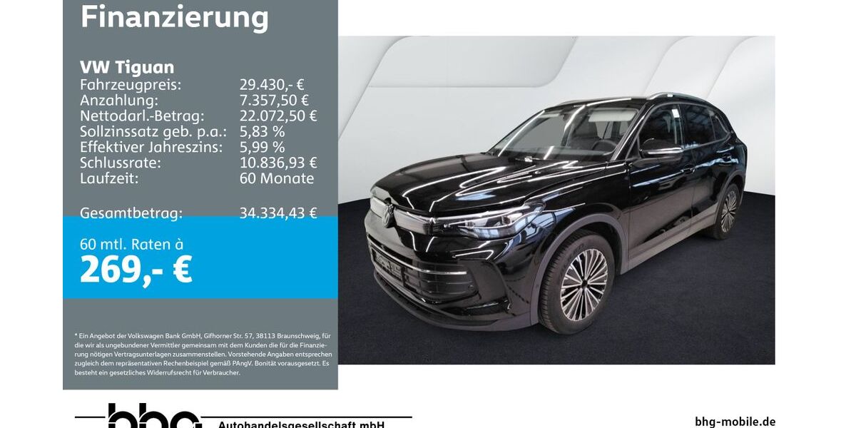 VW Tiguan 25.589 km 29.430 &euro; Bühl 77815