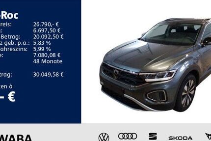 VW T-Roc 4.400 km 26.490 &euro; Gersthofen 86368