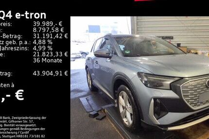 Audi Q4 e-tron 77.850 km 39.989 &euro; Offenbach am Main 63071