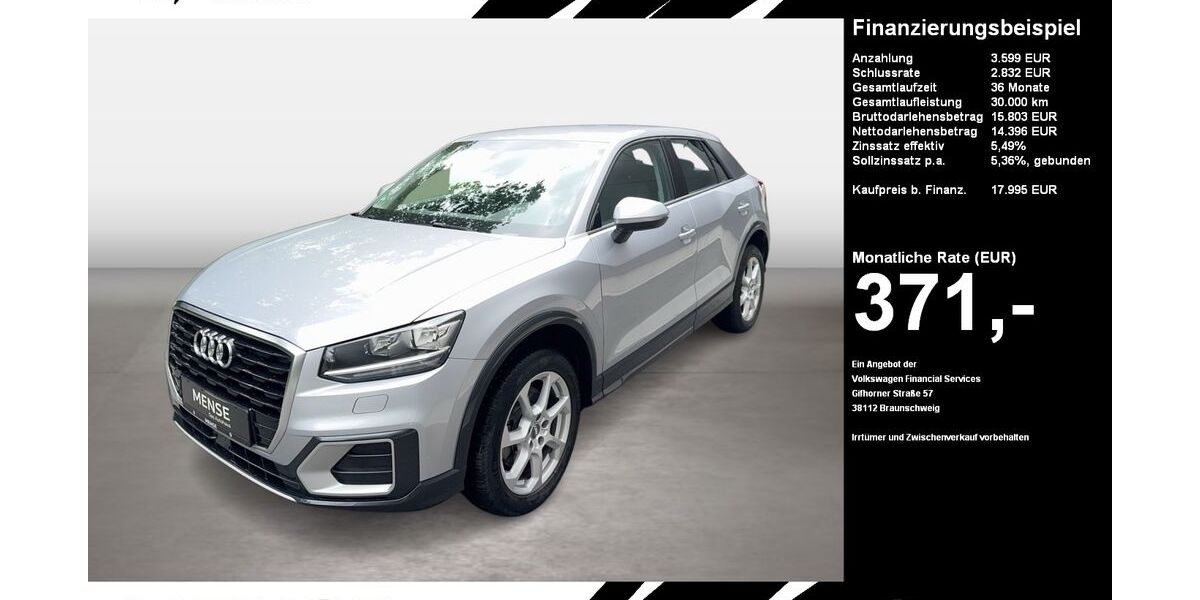 Audi Q2 19.993 km 17.995 &euro; Gütersloh 33330