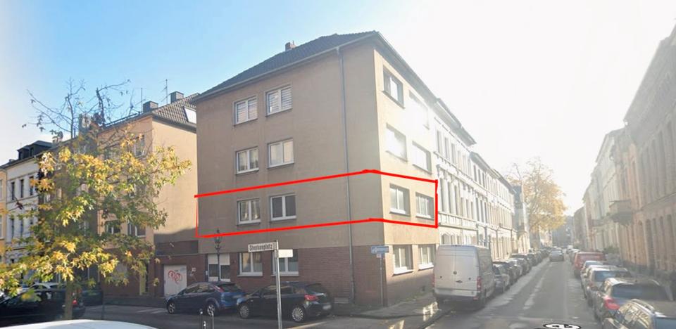 Attraktive 4-Zimmer-Wohnung mit großen Balkon in Krefeld-Cracau 4 zimmer