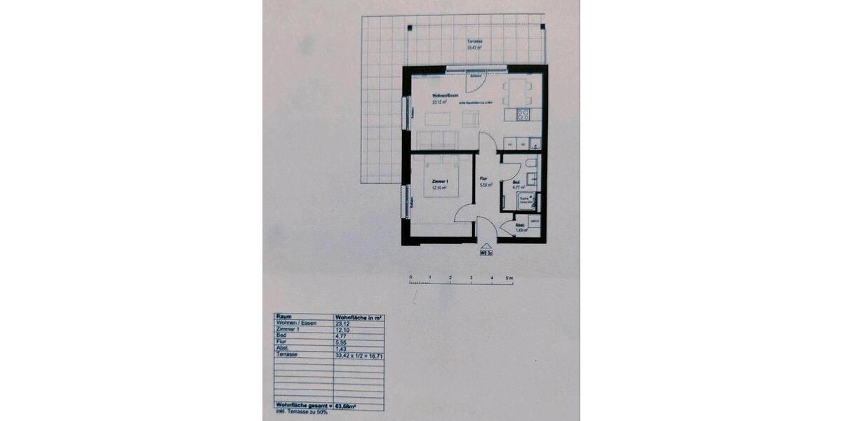Erdgeschoßwohnung Eutin - 2 Zimmer, 63 m&sup2;, 1.150&euro; | Angebot:26647215